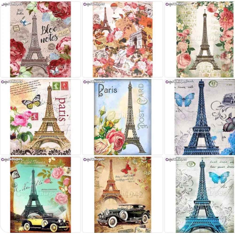 

Diamond Painting 5D Full Square/Round Drill Tower Scenery Daimond Embroidery Painting Cross Stitch Mosaic Picture Wall Dec Z566