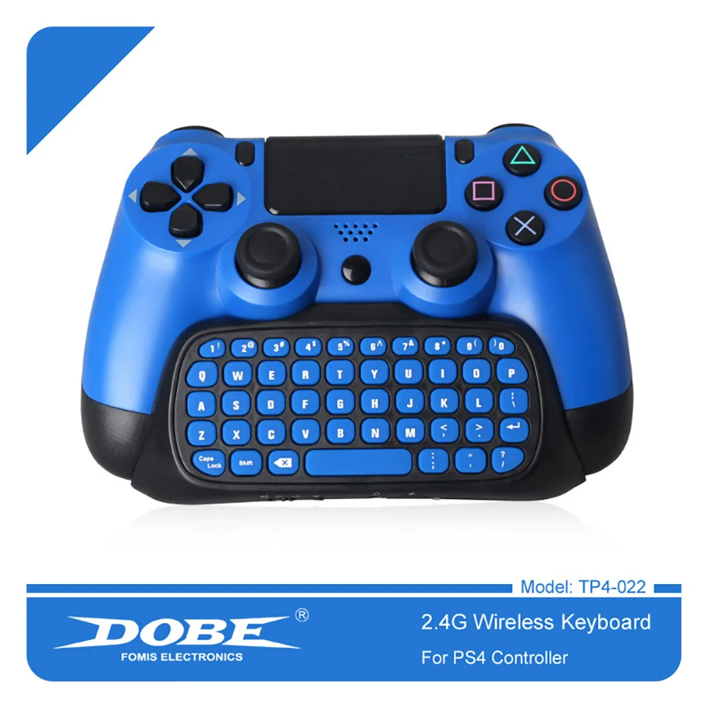 Беспроводная клавиатура контроллер DOBE 2 4G для PS4 Slim Pro геймпад брендовая