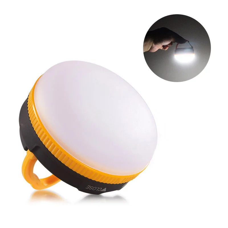 Lightweight 3W Magnetic LED Camping Outdoor Light LED Lantern Tent Lamp Flexible Handle Ultra Bright Emergency Light