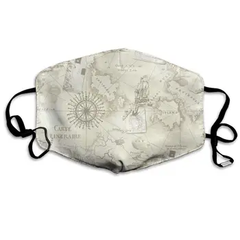 

Arthouse Navigator Dust Masks Reusable Cotton Breathable for Outdoor Cycling Face Earloop Masks Dust Pollen Allergens