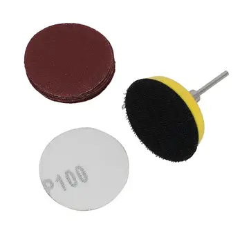 

100pcs Sander Sanding Discs Polishing Plate Kit Finishing Wooden Furniture Materials Abrasive Sandpapers