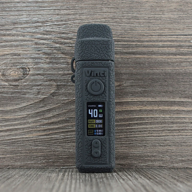 Чехол с текстурой для Voopoo Vinci 40W защитный силиконовый резиновый чехол-накладка с гелевой оболочкой