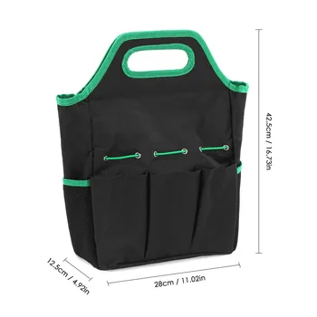 

Waterproof Oxford Fabric Storage Bags Handbag Large Beach Camping Organize Container Mesh Bag Shoulder Tote Bag with 8 Pockets