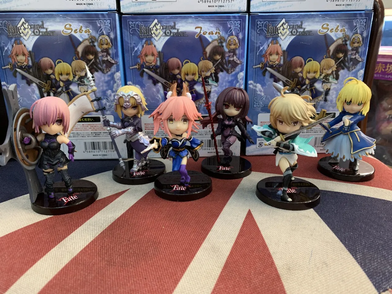 

Anime Cute 6-Fate Destiny Night Sebastian Kakha Joan of Arc Matthew Ceiba Garage Kit Model
