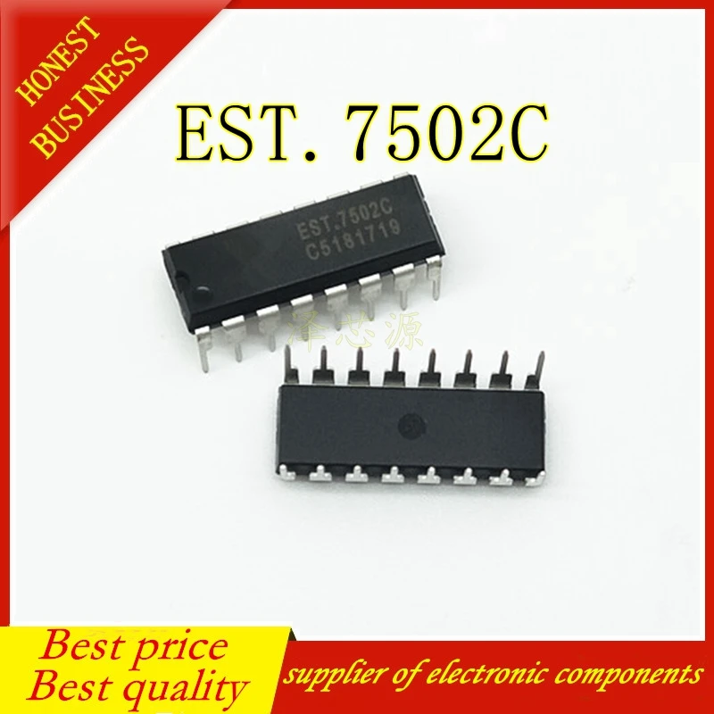 EST.7502C EST7502C DIP 16 NEW|Battery Accessories & Charger Accessories ...