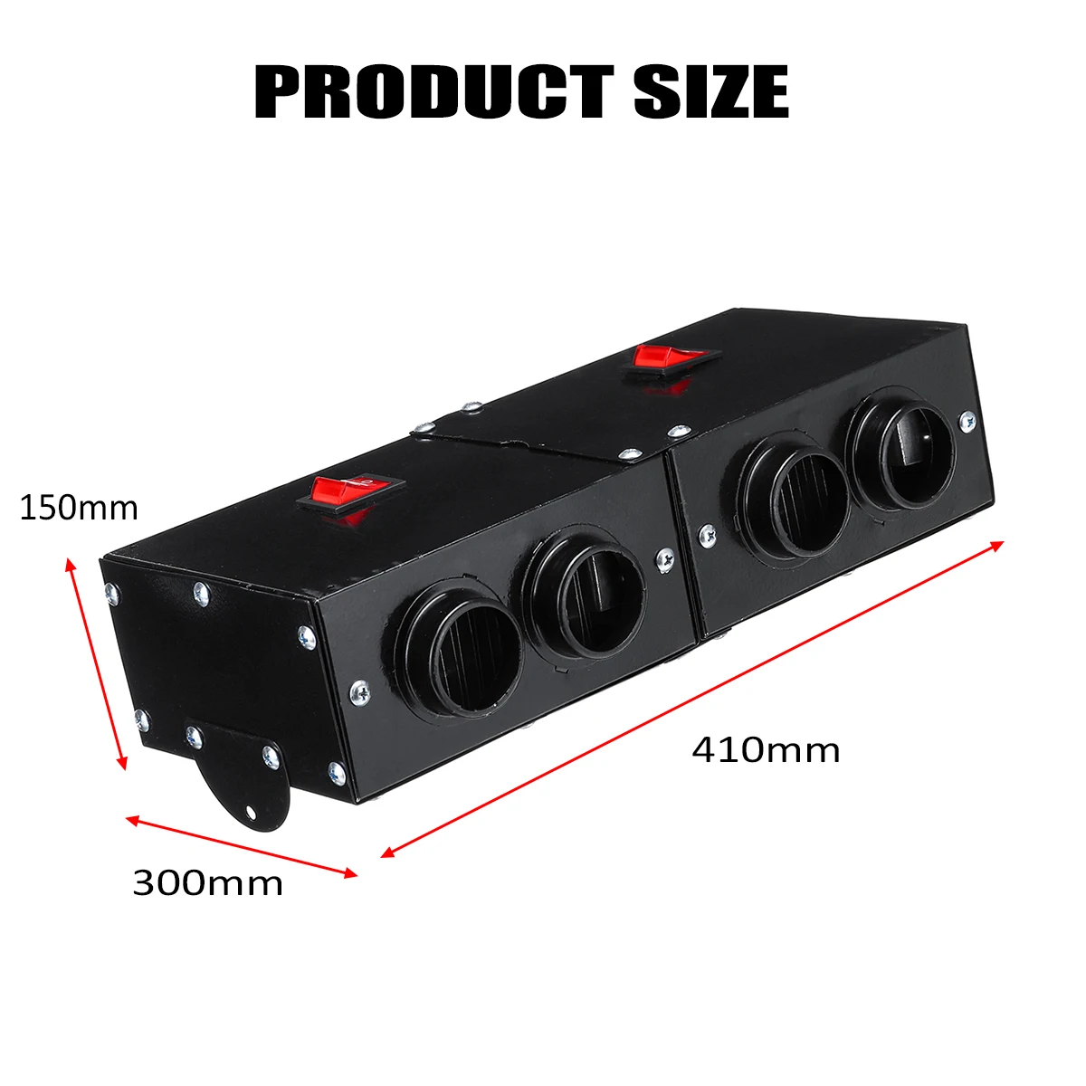 1000W 12 V/24 V Автомобильный Электрический тепловентилятор Авто нагрева воздуха вентилятор стояночный отопитель Стекло обогреватель окно в солнечном нагревателе для автомобиля автодом, грузовик