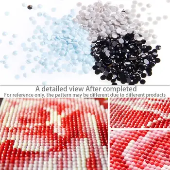 

4 Pack Christmas Santa Claus 5D DIY Diamond Painting Kits Full Drill Rhinestone Embroidery Cross Stitch Home Decor Craft H55E