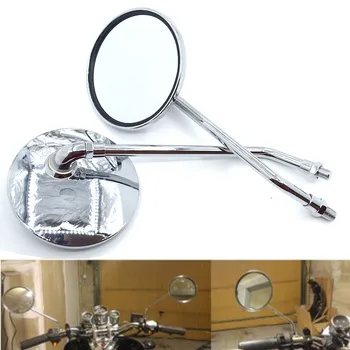 

Universal Round Motorcycle Mirrors 10MM Rearview Side Mirrors for BMW K1600 K1200R K1200S R1200R R1200S R1200ST R1200GS