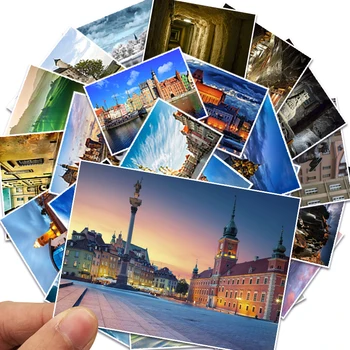 

Eastern Europe Poland Travel Wish Business Postcards Greeting Gift Birthday Party Invitation Postcard Set 30pcs Vintage Decor