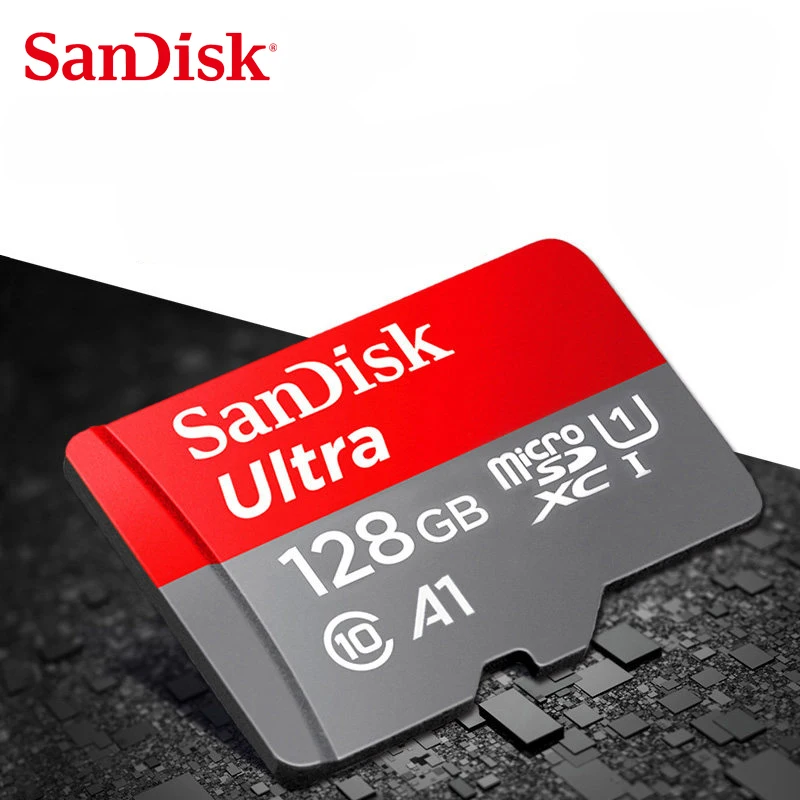 Карта памяти sandisk A1, 128 ГБ, 64 ГБ, 98 МБ/с./с, 32 ГБ, 16 ГБ, Micro SD карта, класс 10, флэш-карта памяти, Microsd, TF/SD карта, kingston C10