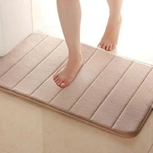 Полезные 40*60 см коврики для ванной коврик в горизонтальную полоску для ванной комнаты впитывающие Нескользящие коврики для ванной комнаты
