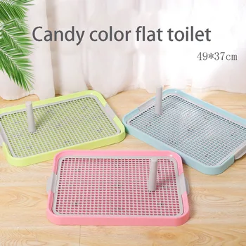 

Training Pads Toilet for Puppies and Small Pets Square Pet Training Toilet with Tray for Small Dogs Potty Pet Supplies