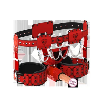 Fully Automatic Wearable Sex Machine for Women Wireless Remote Fuck Machine Hand-Free Telescopic Dildo Vibrator Lesbian Sex Toys 5