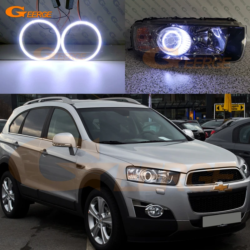 Для Chevrolet Captiva 2011 2012 2013 2014 2015 отличный ультра яркий COB комплект светодиодов глаза