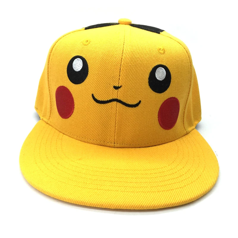 Pokemon Pocket фигурка монстра шляпа игрушка бейсбольные кепки с вышивкой Пикачу детский косплей мультфильм шляпа детский подарок