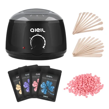 

4PCS 100g Wax Beans Depilatory Wax Warmer Kit Wax Heater Machine Hair Removal Wax Beans Heater Depilatory Wax Hair Removal Tool