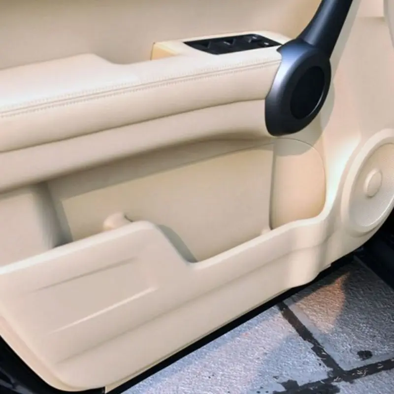 1 пара автомобиля кожа передняя дверь панели подлокотник Крышка для CRV 2007-2012