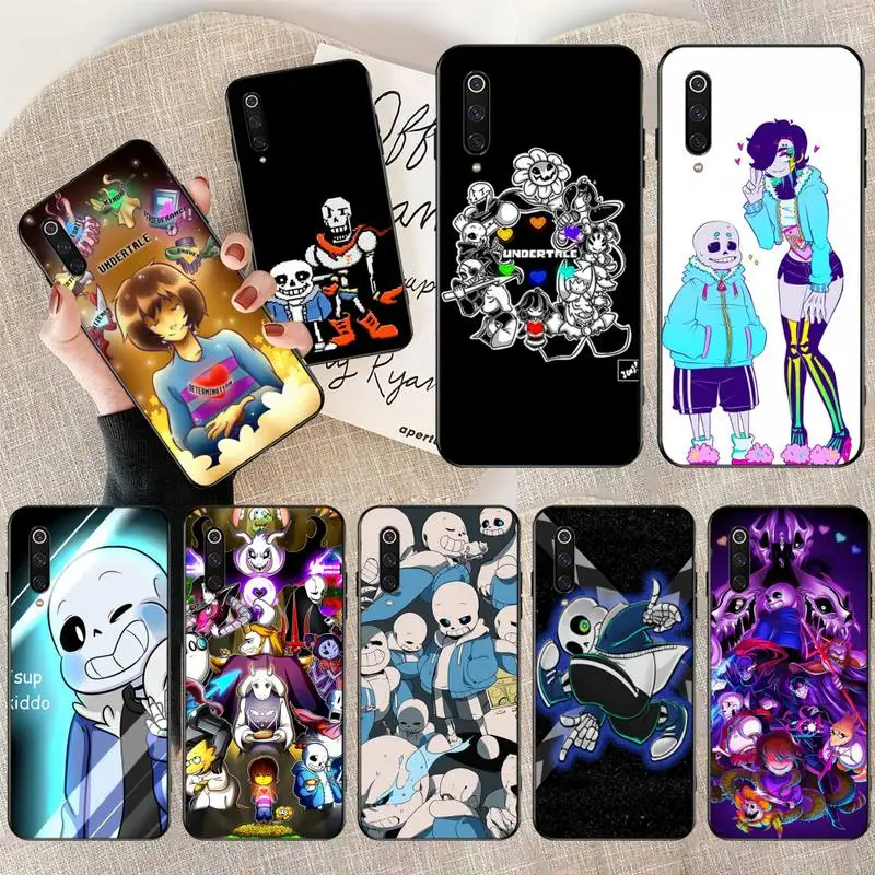 Чехол для телефона с принтом Undertale Sans And His Puns Xiaomi Mi10 10Pro 10 lite Mi9 9SE 8SE Pocophone F1 Mi8