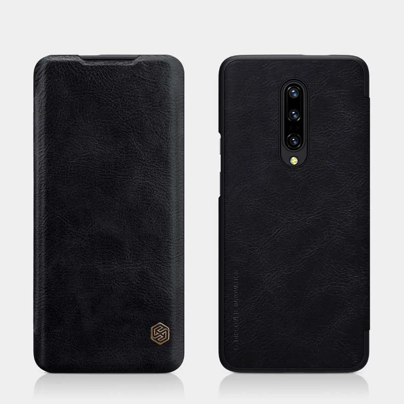 Для OnePlus 7 Pro чехол для телефона чехол NILLKIN Qin из натуральной кожи флип чехол для OnePlus 7 Pro Чехол Funda с чехлом для телефона