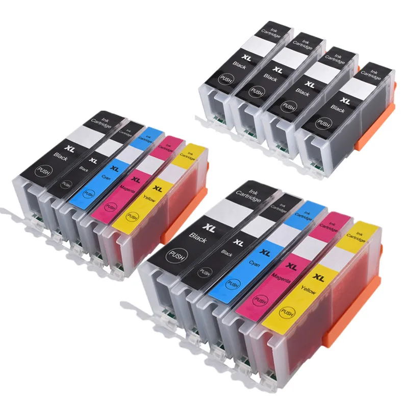 PGI570 570 PGI BK CL 571 совместимый картридж с чернилами для принтера canon PIXMA MG5750 MG5753 MG6850
