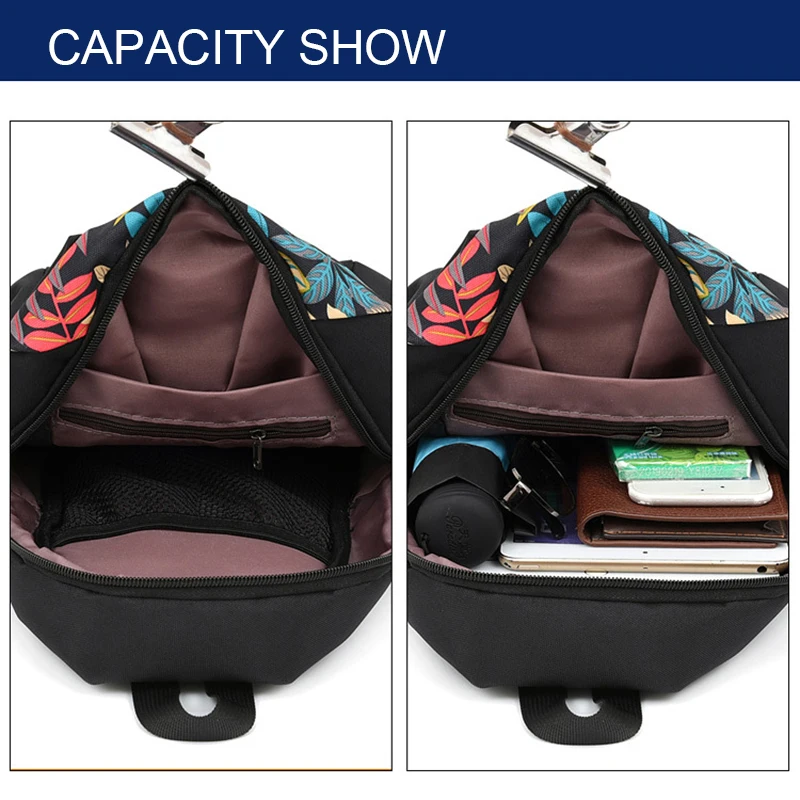 Men's Sling Bag Anti-theft Travel Chest bag Large capacity Portable Sling bag