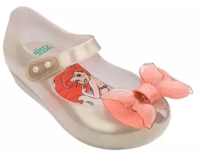 Mini Melissa Ultragirl IX; Новинка года; летняя прозрачная обувь с сердечками для девочек; нескользящие сандалии для девочек; пляжные сандалии для малышей