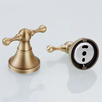 

Modern Round Wall Mounted Door Brass Hook Shower Robe Towel Coat Holder Hanger 72XF