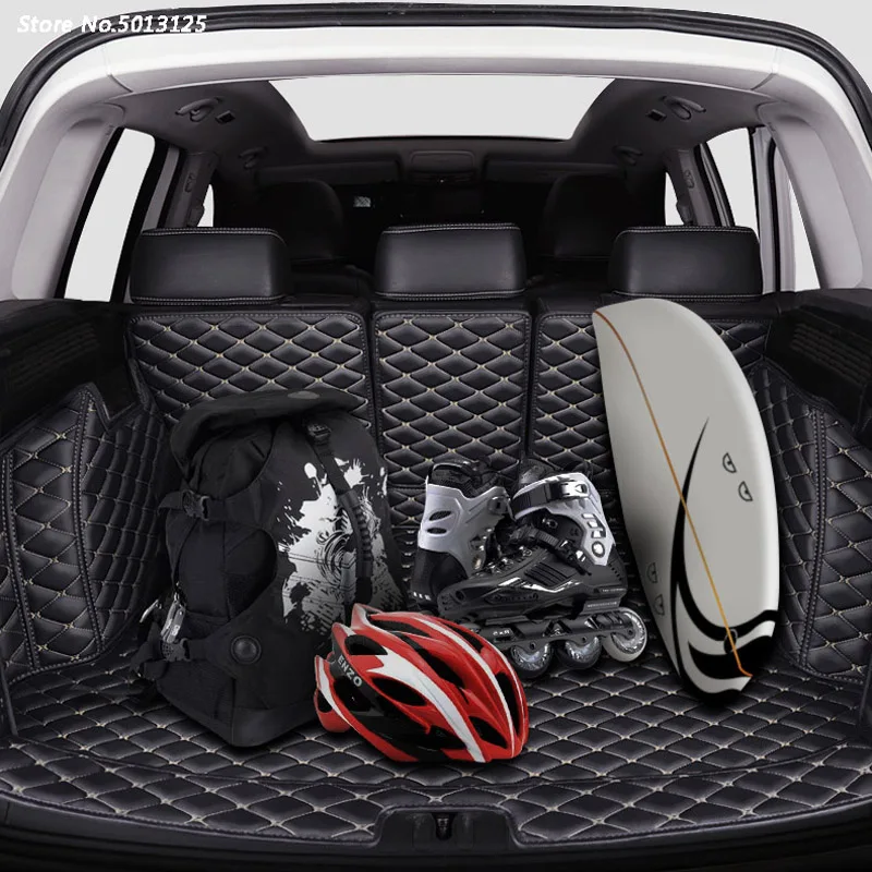 

Car All inclusive Rear Trunk Mat For Toyota All Models Camry c-hr rav4 corolla toyota land cruiser wish Yaris Car Accessories