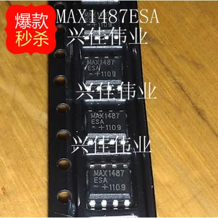 10 шт. новинка MAX1487 MAX1487CSA MAX1487ESA SOP8 RS-485/RS-422 оптические трансиверы | Обустройство