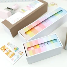 Ruban adhésif décoratif arc en ciel, 7.5mm X 3m, 12 pièces/lot, ruban Washi de masquage, papeterie fournitures scolaires et de bureau pour journal intime