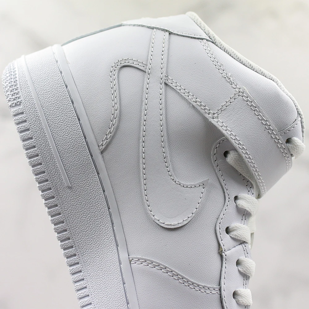 Nike Air Force 1 Mid '07 Мужская обувь для скейтбординга в стиле жизни AF1 женские кроссовки обувь классический стиль белый 315123