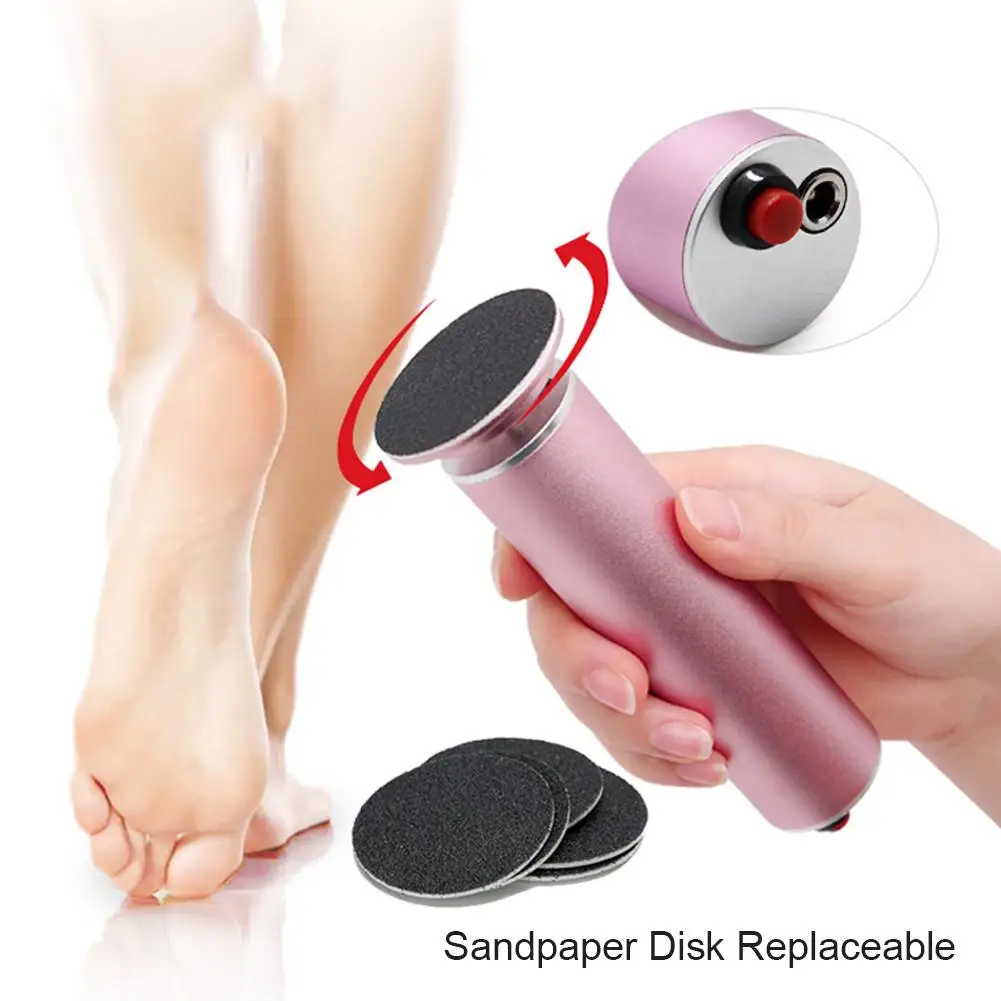 

Electric Pedicure Tools Foot Care Tool Velvet Smooth Machine Callus Remover Foot File for Foot Removing Dead Skin