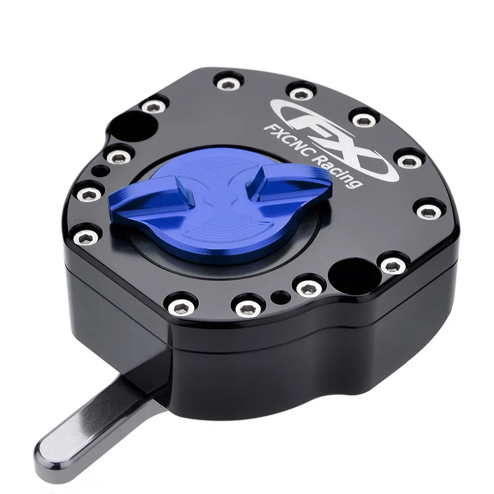 CNC MT09 FZ09 Обратный безопасности рулевой демпфер с кронштейн для Yamaha MT 09 FZ 09
