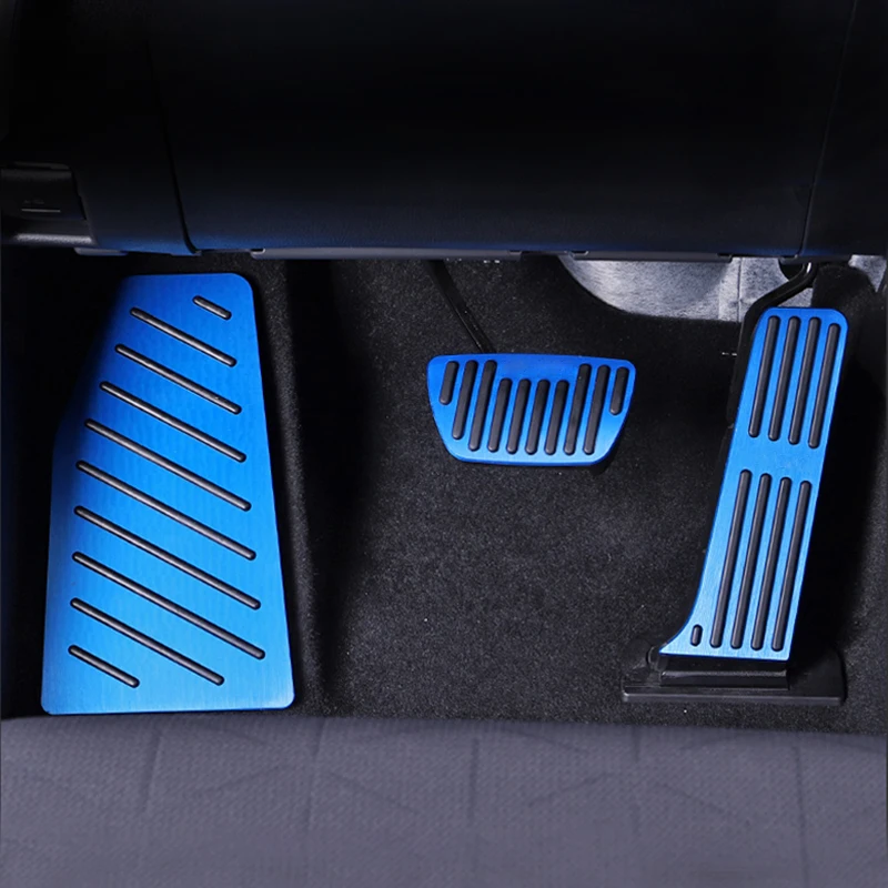 Car Pedals Pedal Cover For Toyota RAV4 XA50 Hybrid Car Accelerator Gas Brake Pedals Footrest Pedal Cover Non-Slip Pads
