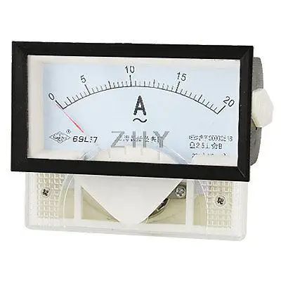 

Analog Current Gauge AC 20A Mount Panel Amperemeter
