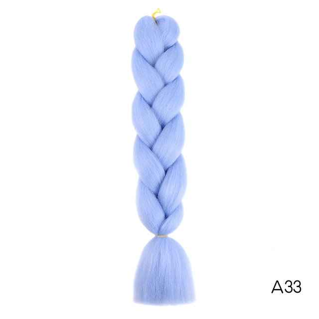 YXHAIR 100g 48 Inch Synthetic Jumbo Box Braids Expression Crochet Hair Extension for Women Pre Stretched Yaki Ombre A33