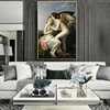 Famous Painting  Sai Ji accepts Cupid's first kiss French Gérard, Oil Painting Prints on Canvas Wall Art Picture for Room Decor ► Photo 1/6