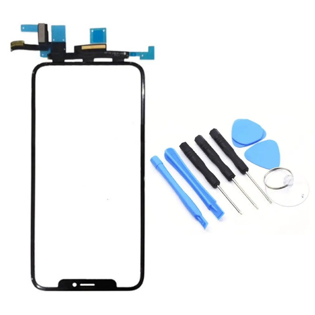 

1 PCS Compatible For iPhoneX LCD Screen and Digitizer Assembly Frame Smartphone Anti-Scratching Display Touch Replacement