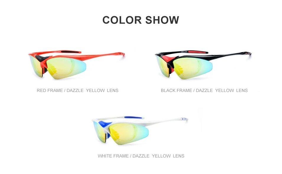 HONILLESI TR90 Поляризованные спортивные мужские солнцезащитные очки, солнцезащитные очки для рыбалки вождения близорукость очки для плавания оттенки 5 линз 3202