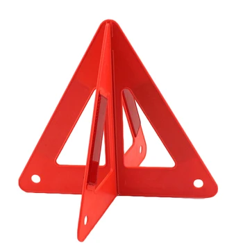 

Sign ABS Foldable Emergency Safety Road Reflective Outdoor Breakdown Accident Car Warning Triangle