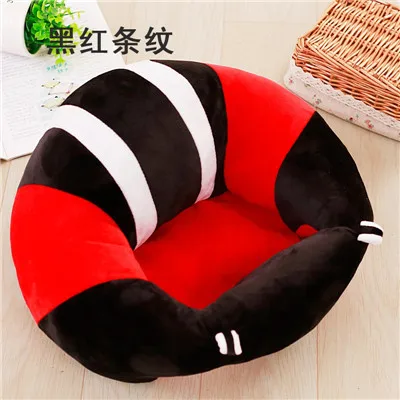 small size red Детский игровой коврик стул для ребенка учится сидеть ребенок подушка для стула игровой коврик диван детский подарок плюшевая кукла игрушка - Цвет: small size red