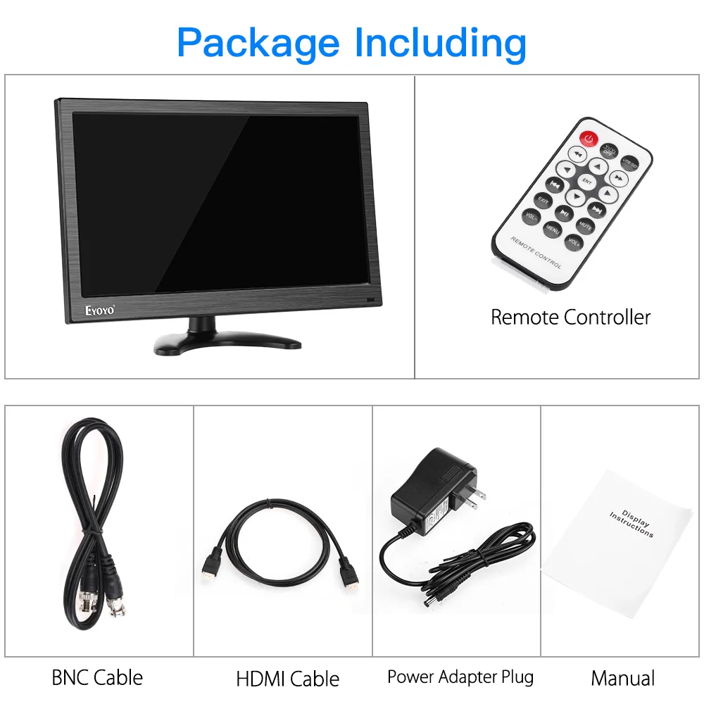 13,3 ''ips экран монитор Дисплей 1920x1080 AV/VGA/BNC/USB HDMI вход ЖК-мониторы Видео Аудио CCTV монитор безопасности светодиодный дисплей