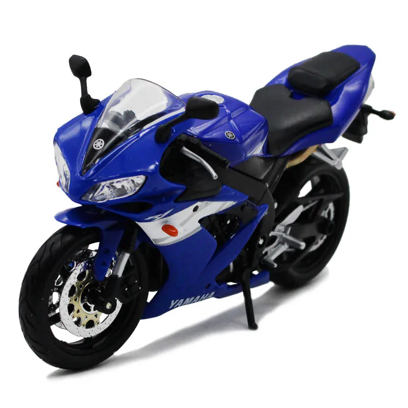 Yamaha YZF-R1 Blue Maisto 1:12 Kawasaki MV Agusta Ducati KTM Benelli Suzuki литые модели для мотоциклов детские игрушки подарок для мальчиков - Цвет: Yamaha YZF-R1 Blue