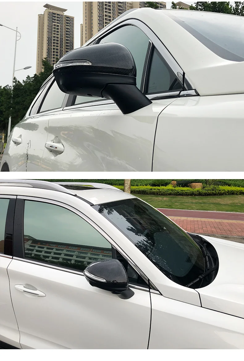 Lsrtw2017 для Trumpchi Gs5 автомобильный чехол заднего вида Защита от царапин аксессуары для интерьера углеродное волокно