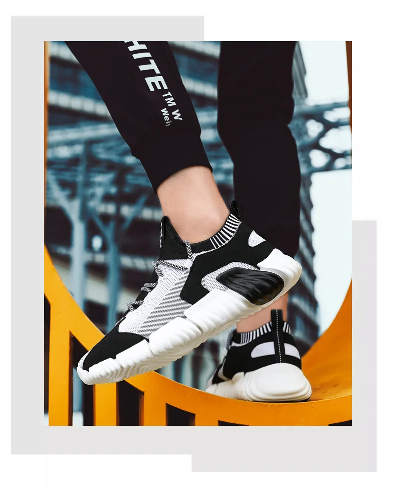 New Style Autumn And Winter Blade End Athletic Shoes Men's Four Seasons Trend Casual Shoes Breathable Running Shoes