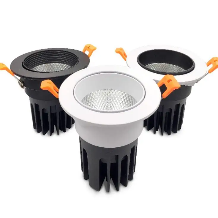 

YOU Runde Led downlight licht COB Decke Spot Licht 5W 7W 12W 15W 20W 24W 30W 35W 40W 45W 50W LED decke einbau Lichter