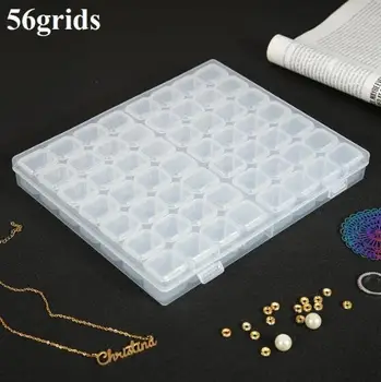 

4/8/12/28/56Lattices Dismountable Diamond Embroidery Accessories diamond painting Boxes Cross Stitch Cases Storage Organizer