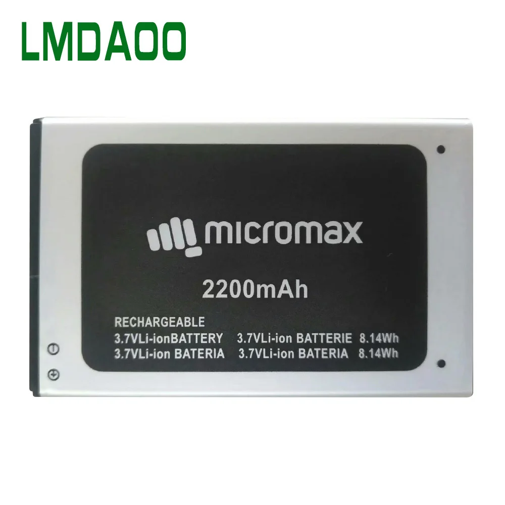 Сменный аккумулятор Micromax Q354 Для Micromax Q354 ACBIR22M03 аккумулятор для смартфона 3,7 V 2200mAh высокого качества