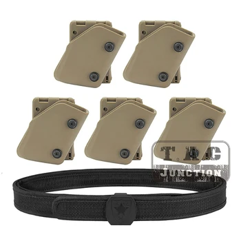 

IPSC Magazine Holster + Inner & Outer Belt Set USPSA IDPA Competition High Speed Shooting Magazine Pouch Fast Draw Pistol Mag
