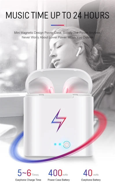 i7s mini Tws Wireless Headphones Bluetooth Earphones For iPhone Huawei Xiaomi Redmi Sports Earbuds Stereo In-Ear Music Headset 4